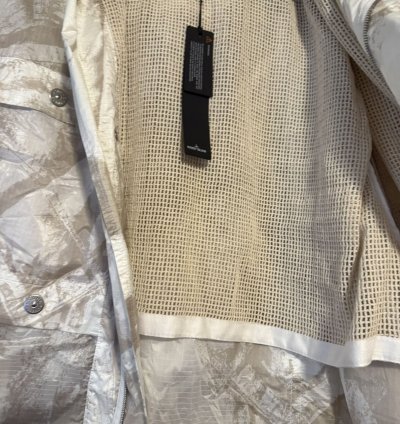 Stone Island 7100011 Uv-reactive Scan Camo On Nylon Ripstop