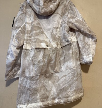 Stone Island 7100011 Uv-reactive Scan Camo On Nylon Ripstop