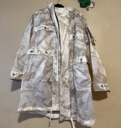 Stone Island 7100011 Uv-reactive Scan Camo On Nylon Ripstop