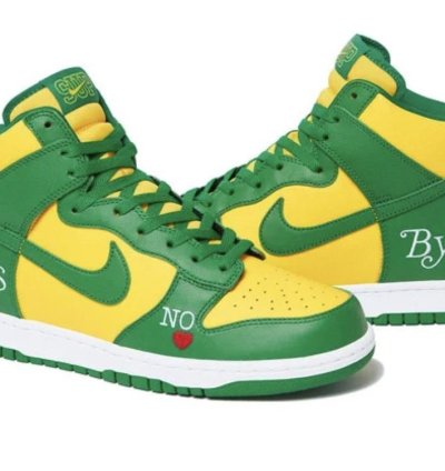 Nike Supreme Dunk High By Any Means Brazil