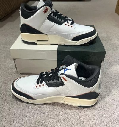 Nike Air Jordan 3 Retro Quai 54 2024 Fz5649-100