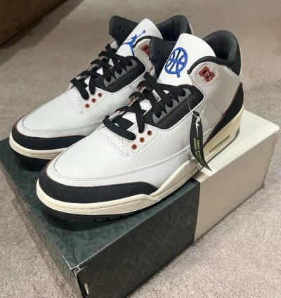 Nike Air Jordan 3 Retro Quai 54 2024 Fz5649-100