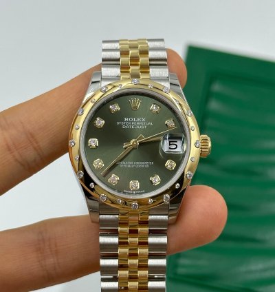 Rolex Datejust 31 278343rbr Green Jub