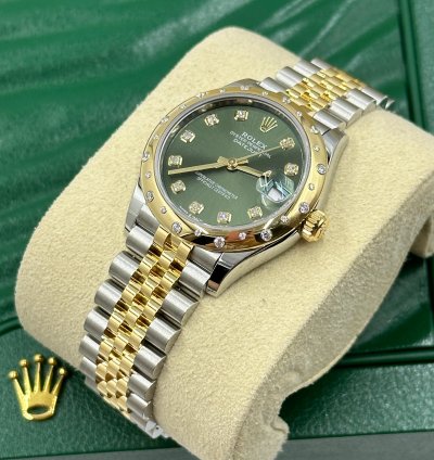 Rolex Datejust 31 278343rbr Green Jub