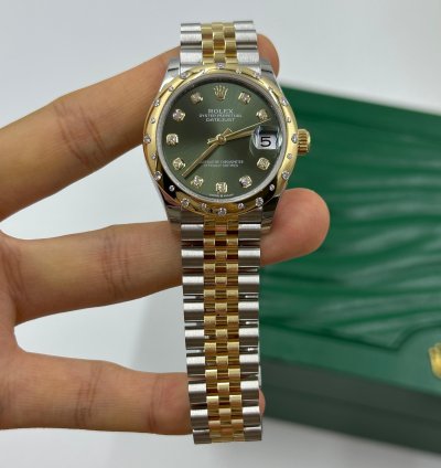 Rolex Datejust 31 278343rbr Green Jub