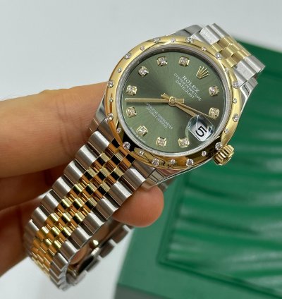 Rolex Datejust 31 278343rbr Green Jub