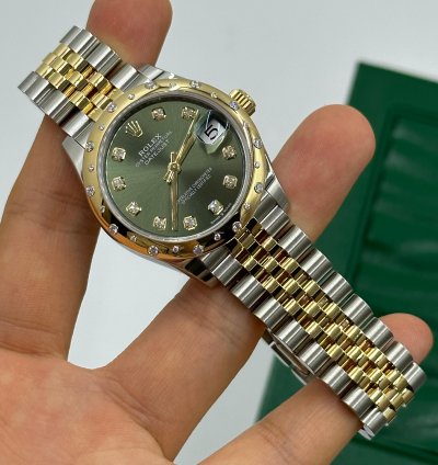 Rolex Datejust 31 278343rbr Green Jub