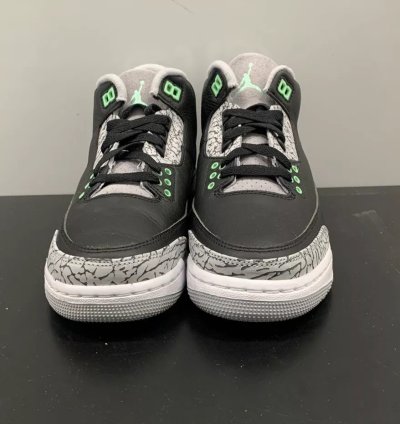 Nike Air Jordan 3 Retro Green Glow Dm0967-031