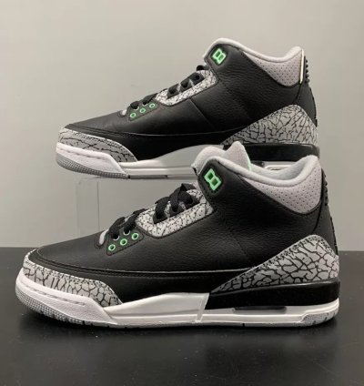 Nike Air Jordan 3 Retro Green Glow Dm0967-031