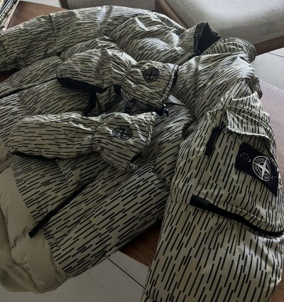 Stone Island Al Down Blouson And Gloves