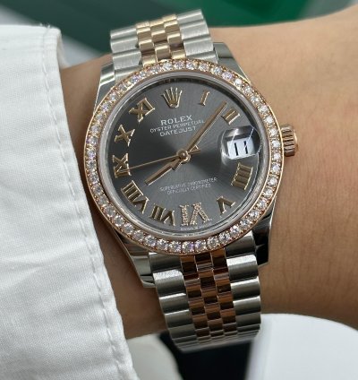 Rolex Datejust 31 278381rbr Vi Grey Jub