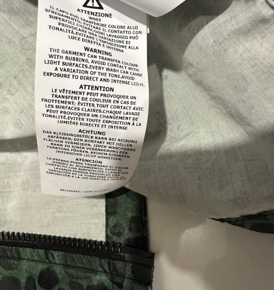 Stone Island Alligator Camo Light Cotton-nylon Tela Jacket