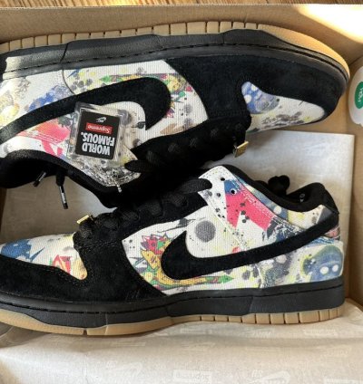 Nike Supreme Dunk Low Sb Ramellzee