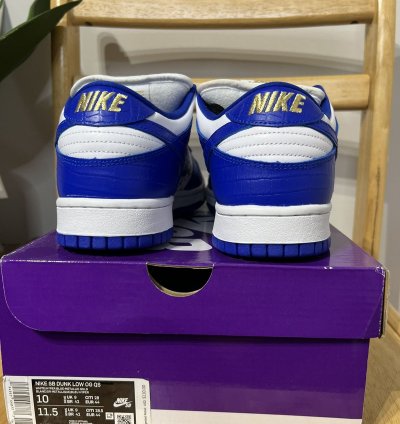 Nike Supreme Dunk Sb Supreme Stars Hyper Royal