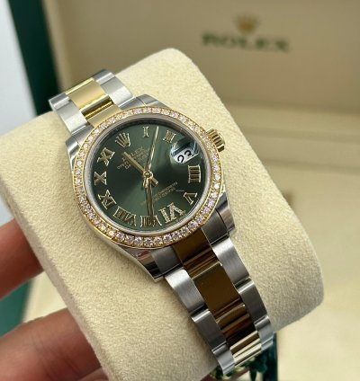 Rolex Datejust 31 278383 Green Viix Oys
