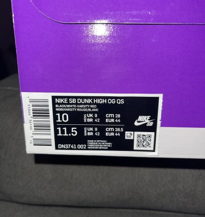 Nike Supreme Dunks Sz 10