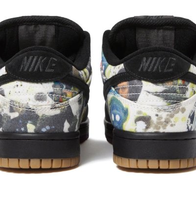 Nike Supreme Rammellzee Sb Dunk Low Black Size 9