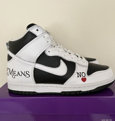 Nike Supreme Sb Dunk High By Any Means