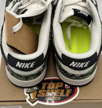 Ds New Nike Dunk Low Next Nature Floral Tapestry 2023