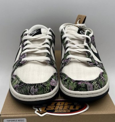 Ds New Nike Dunk Low Next Nature Floral Tapestry 2023