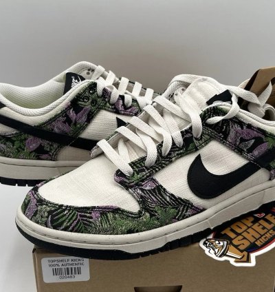 Ds New Nike Dunk Low Next Nature Floral Tapestry 2023