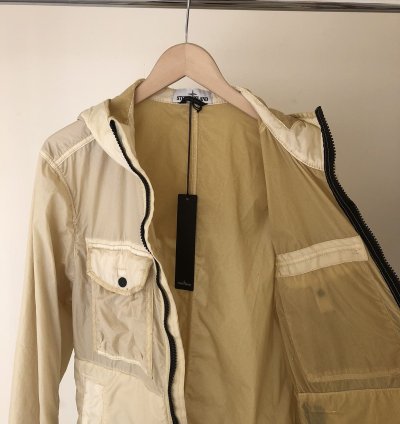 Stone Island Beige Lamy Flock Jacket