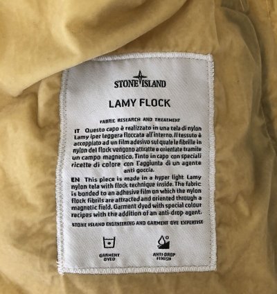 Stone Island Beige Lamy Flock Jacket