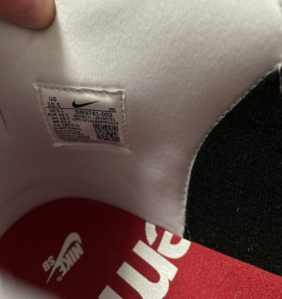 Nike Supreme Sb Dunk High Og Qs Stormtrooper Necklace
