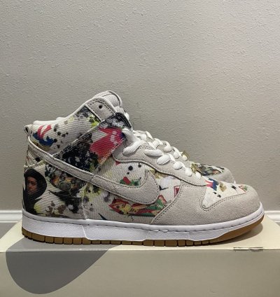 Nike Supreme Sb Dunk High Rammellzee