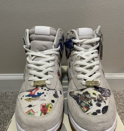 Nike Supreme Sb Dunk High Rammellzee