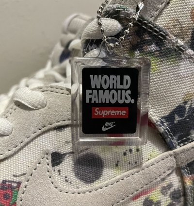 Nike Supreme Sb Dunk High Rammellzee