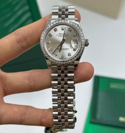 Rolex Datejust 31 278384rbr Silver Jub