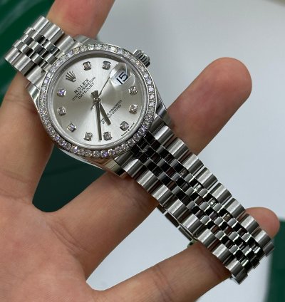 Rolex Datejust 31 278384rbr Silver Jub