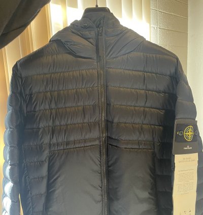 Stone Island Bio Rip Stop Down Jacket