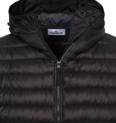 Stone Island Bio-baed Ripstop Hooded Down Jacket Size