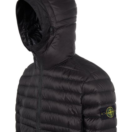 Stone Island Bio-baed Ripstop Hooded Down Jacket Size