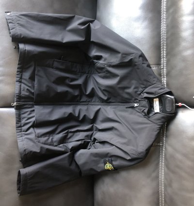Stone Island Black Compass Patch Jacket