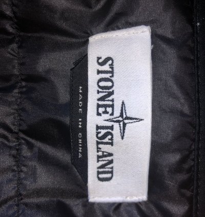 Stone Island Black Compass Patch Jacket