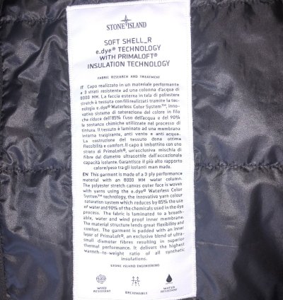 Stone Island Black Compass Patch Jacket