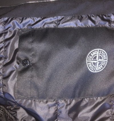 Stone Island Black Compass Patch Jacket