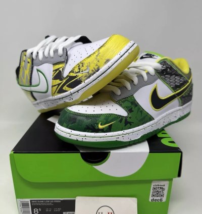 Nike Dunk Low What The Duck Oregon Away Pe 2024