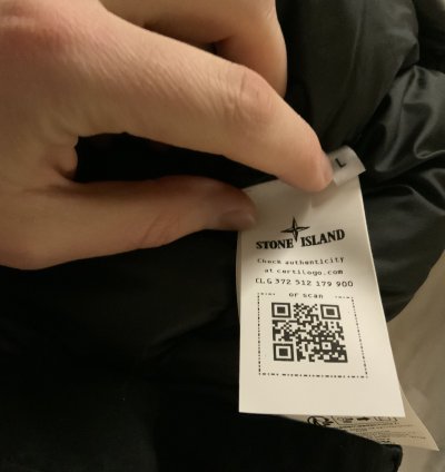 Stone Island Black Heavy Parka David Tc-down 2000