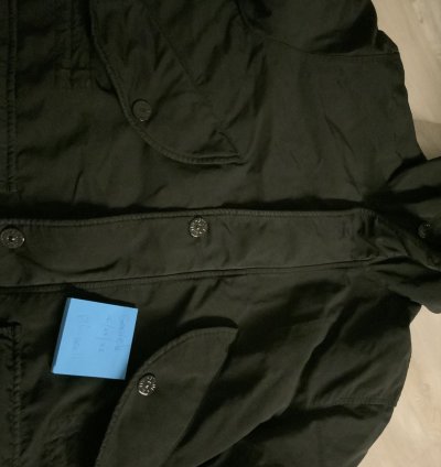 Stone Island Black Heavy Parka David Tc-down 2000