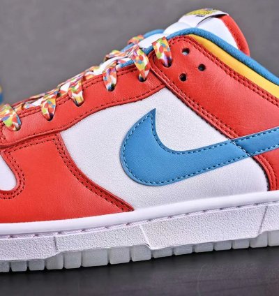 Lebron James X Nike Sb Dunk Low Fruity Pebbles