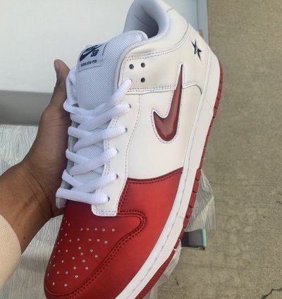 Nike Supreme Sb Dunk Low Red