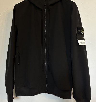 Stone Island Black Light Soft Shell- Jacket Size