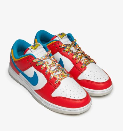 Lebron James X Nike Sb Dunk Low Fruity Pebbles