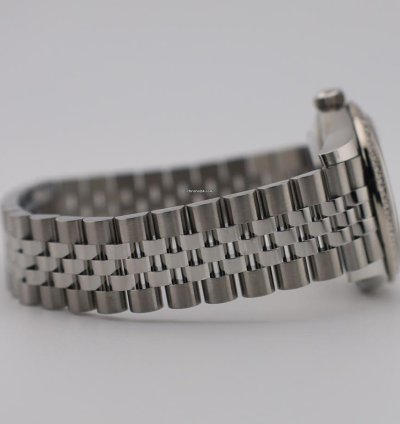 Rolex Datejust 31 31mm Diamond Bezel Stainless Steel Mop Diamond Dial Jubilee Bracelet