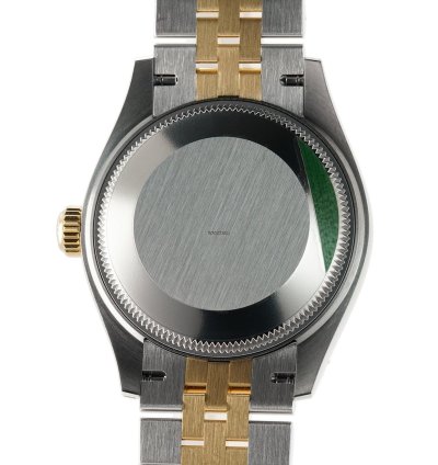 Rolex Datejust 31 31mm Steel And 18k Yellow Gold Black Mother-of-pearl Diamond Dial Jubilee Bracelet