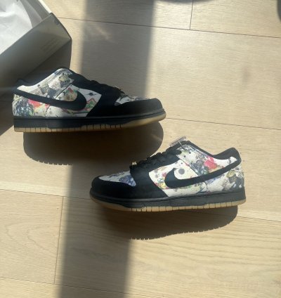 Nike Supreme Sb Dunk Rammellzee